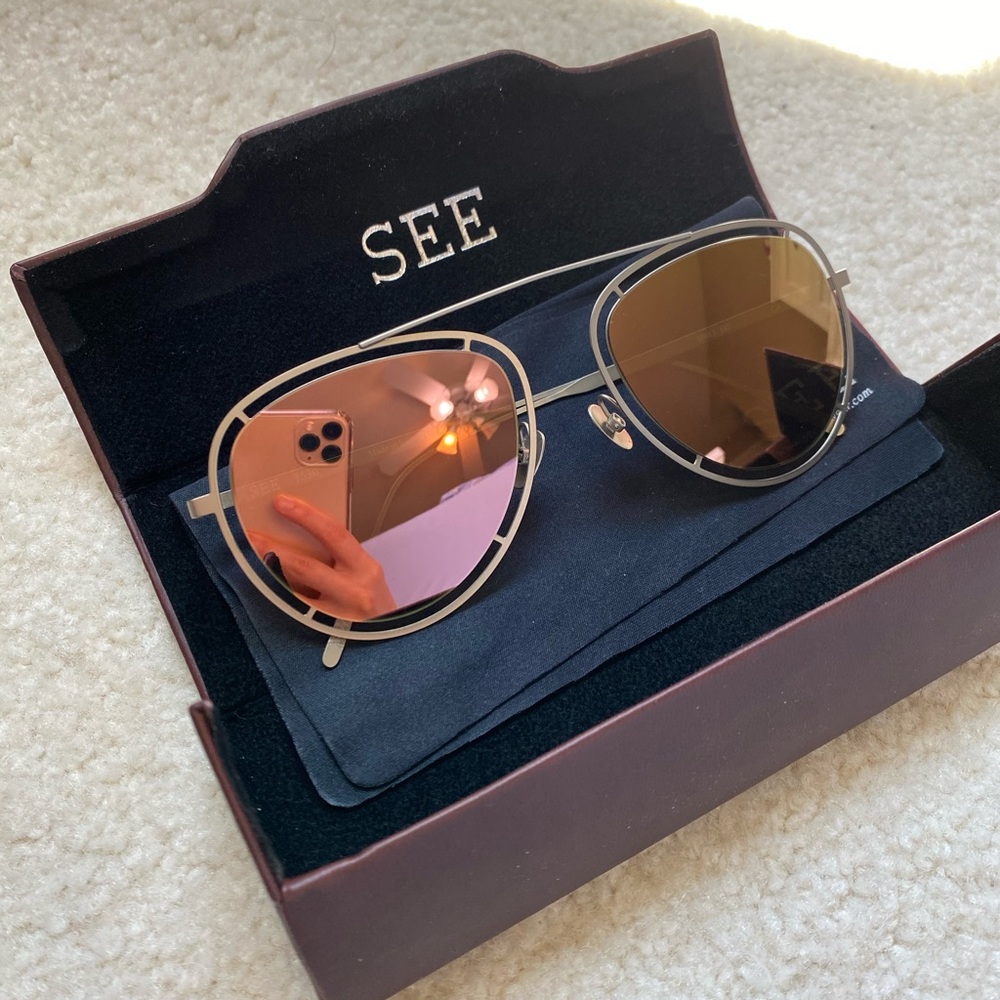 SEE aviator sunglasses